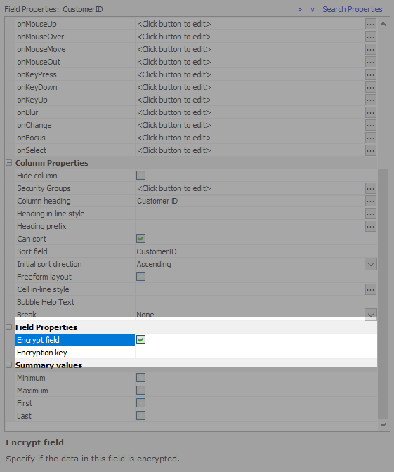 Encryption Key